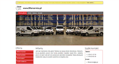 Desktop Screenshot of lifterservice.pl