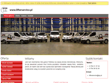 Tablet Screenshot of lifterservice.pl